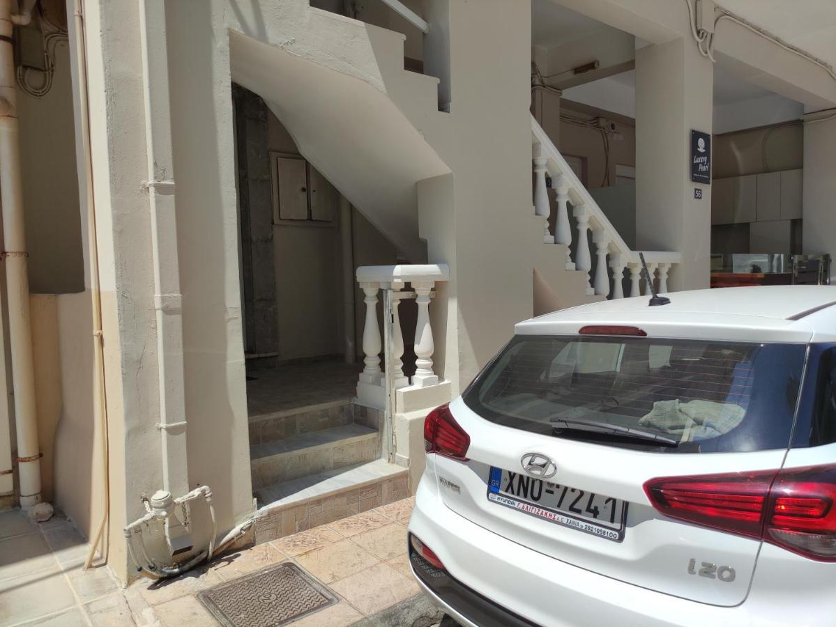 Steps From The Beach Aprt La Canea Exterior foto