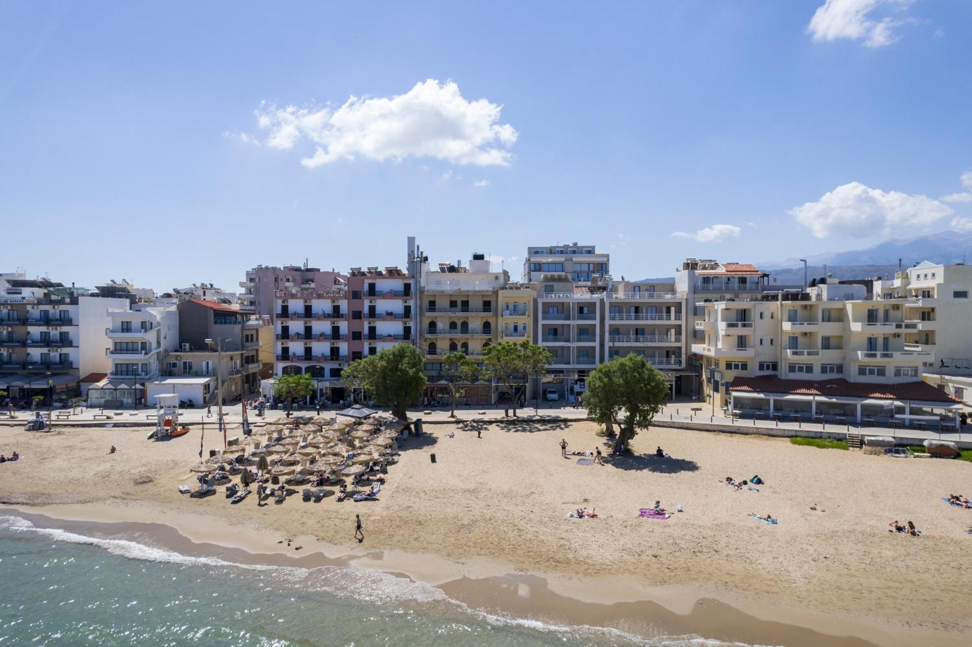 Steps From The Beach Aprt La Canea Exterior foto